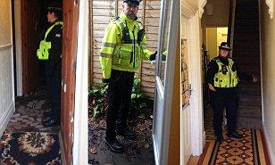 Police go on bizarre anti-burglary drive by BREAKING INTO 'unsecure' homes and Tweeting pictures from inside - provoking angry response from homeowners 