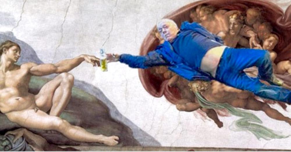 Policing New Years Eve in Manchester photo is credited as a work of art on #Twitter #Mentions