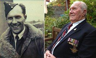 Brave RAF pilot who survived being shot down during 55 WW2 missions dies days after his 100th birthday