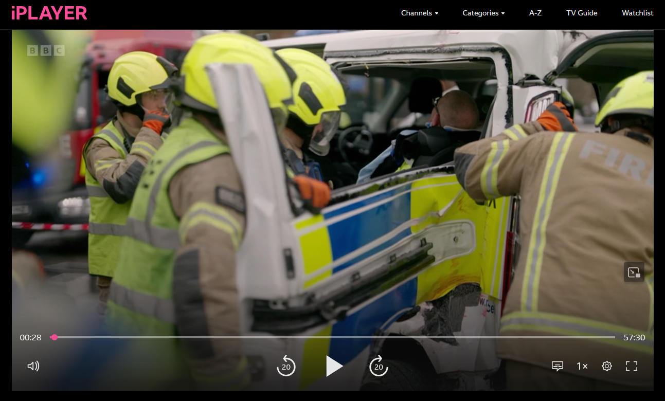 Looking for lost Ambulance scene (BBC)
